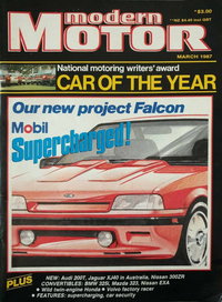 Modern Motor  v33#10 (March 1987)