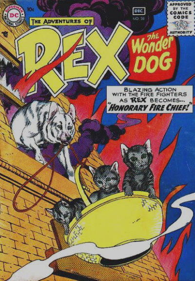The Adventures of Rex the Wonder Dog (DC, 1952 series) #30 (November-December 1956)