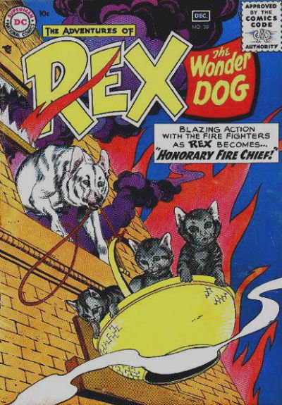 The Adventures of Rex the Wonder Dog  #30 (November-December 1956)
