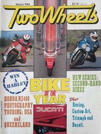 Two Wheels (Federal, 1981 series) March 1986 March 1986