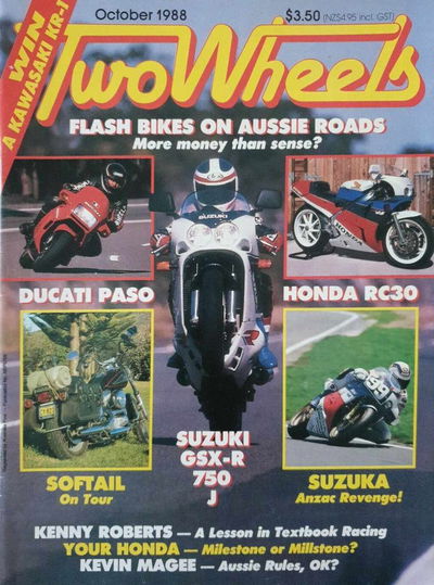 Two Wheels (Federal, 1981 series) October 1988 (October 1988)