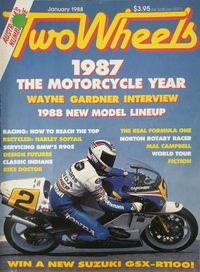 Two Wheels (Federal, 1981 series) January 1988 January 1988