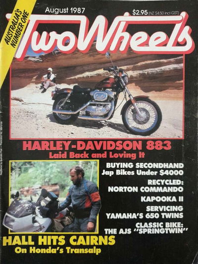 Two Wheels (Federal, 1981 series) August 1987 (August 1987)