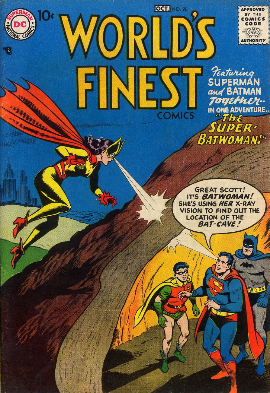 World's Finest Comics (DC, 1941 series) #90 (September-October 1957)