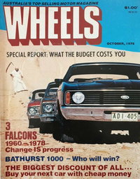Wheels (Murray, 1977 series)  v49#5 (October 1978)