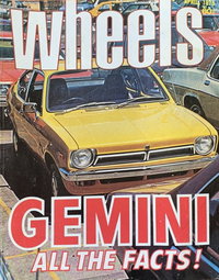 Wheels (KG Murray, 1973 series)  v42#5 (April 1975)