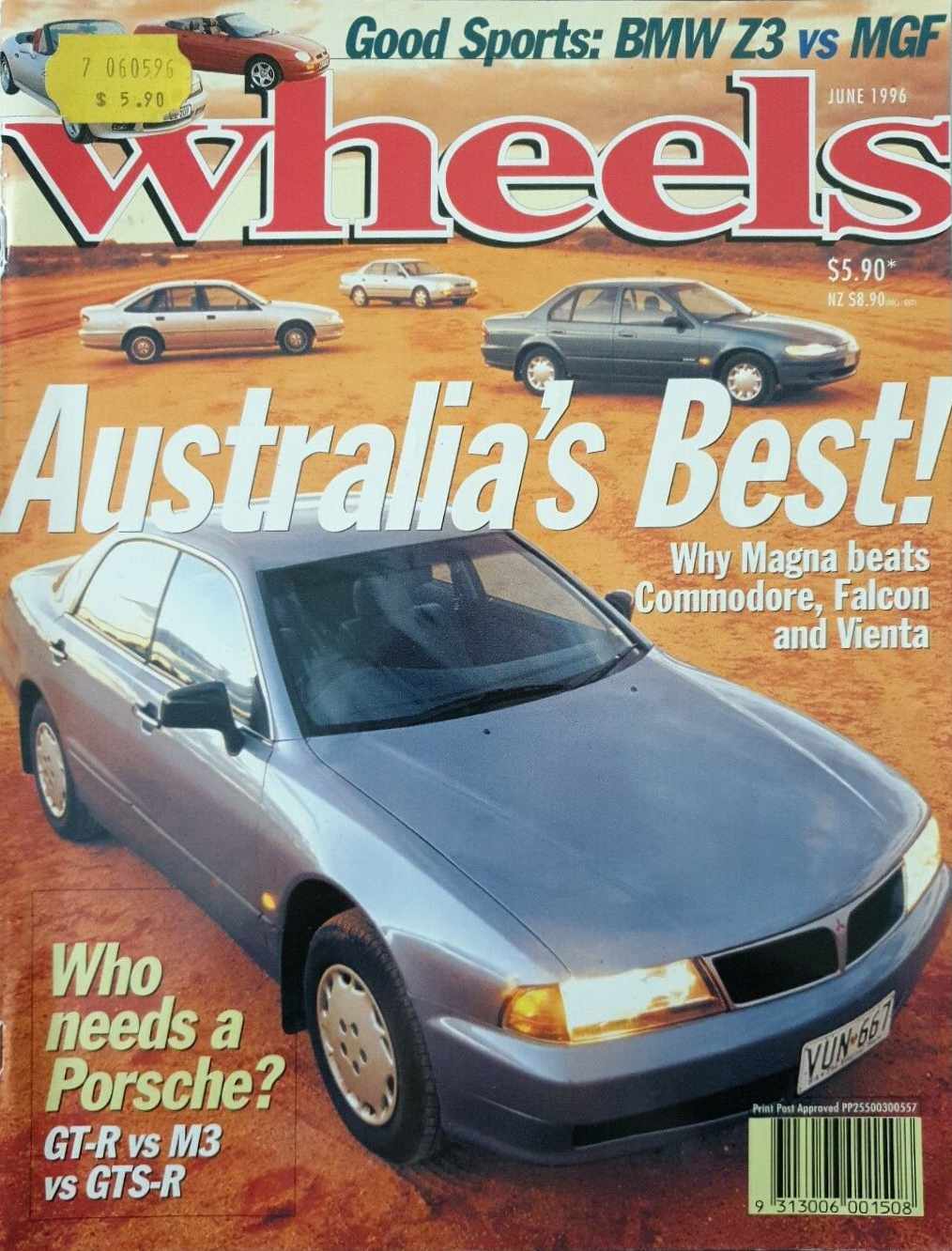 Wheels (ACP, 1992? series) June 1996 (June 1996)