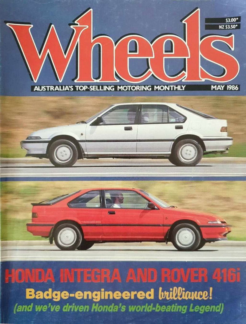 Wheels (ACP, 1985 series) May 1986 (May 1986)