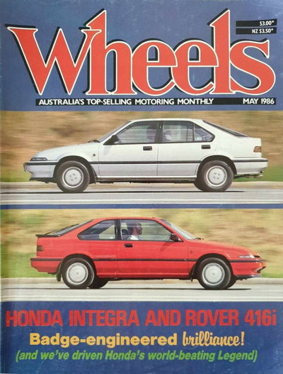 Wheels May 1986