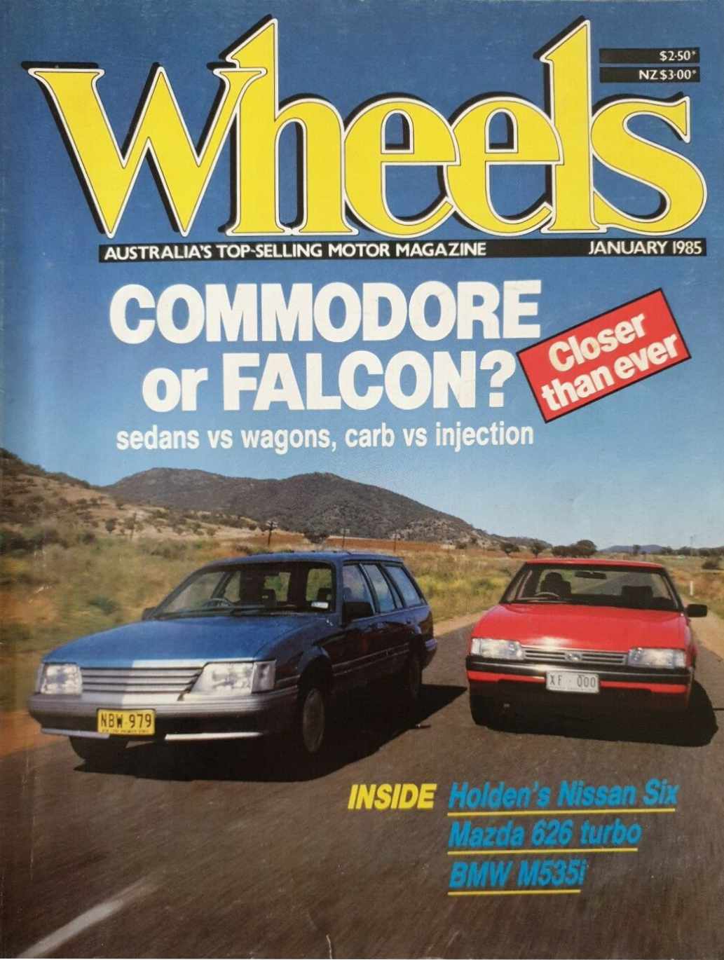 Wheels (Murray, 1977 series) January 1985 (January 1985)