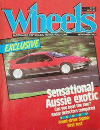 Wheels (Murray, 1977 series) November 1983 November 1983