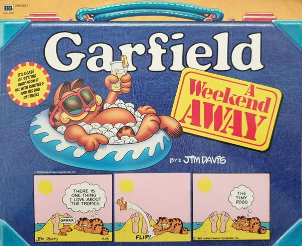 Garfield: A Weekend Away (Budget Books, 1986) #296080-1 1986?