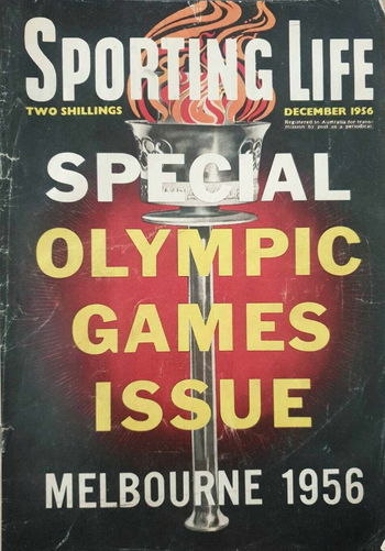 Special Olympic Games Issue Melbourne 1956