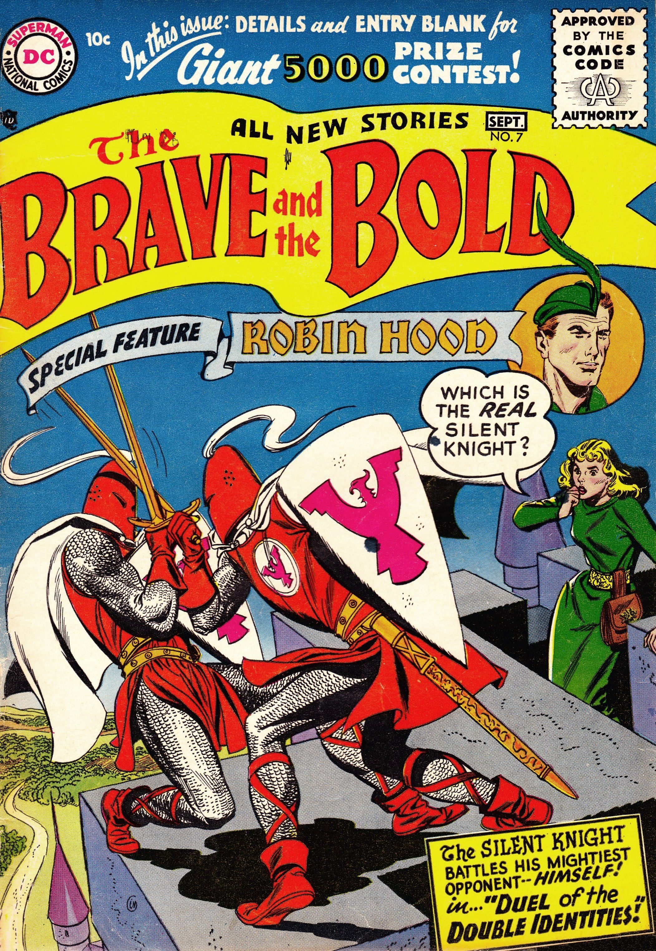 The Brave and the Bold (DC, 1955 series) #7 (August-September 1956)
