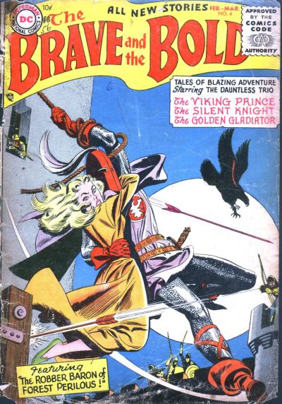 The Brave and the Bold (DC, 1955 series) #4 (February-March 1956)