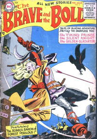 The Brave and the Bold (DC, 1955 series)  #4 (February-March 1956) — The Robber Baron of Forest Perilous!