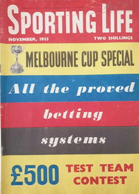 Sporting Life (ANL, 1946 series) November 1955 November 1955