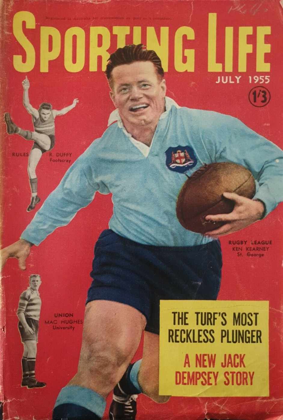 Sporting Life (ANL, 1946 series) July 1955 (July 1955)