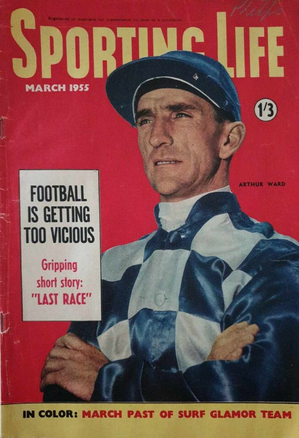Sporting Life (ANL, 1946 series) March 1955 (March 1955)