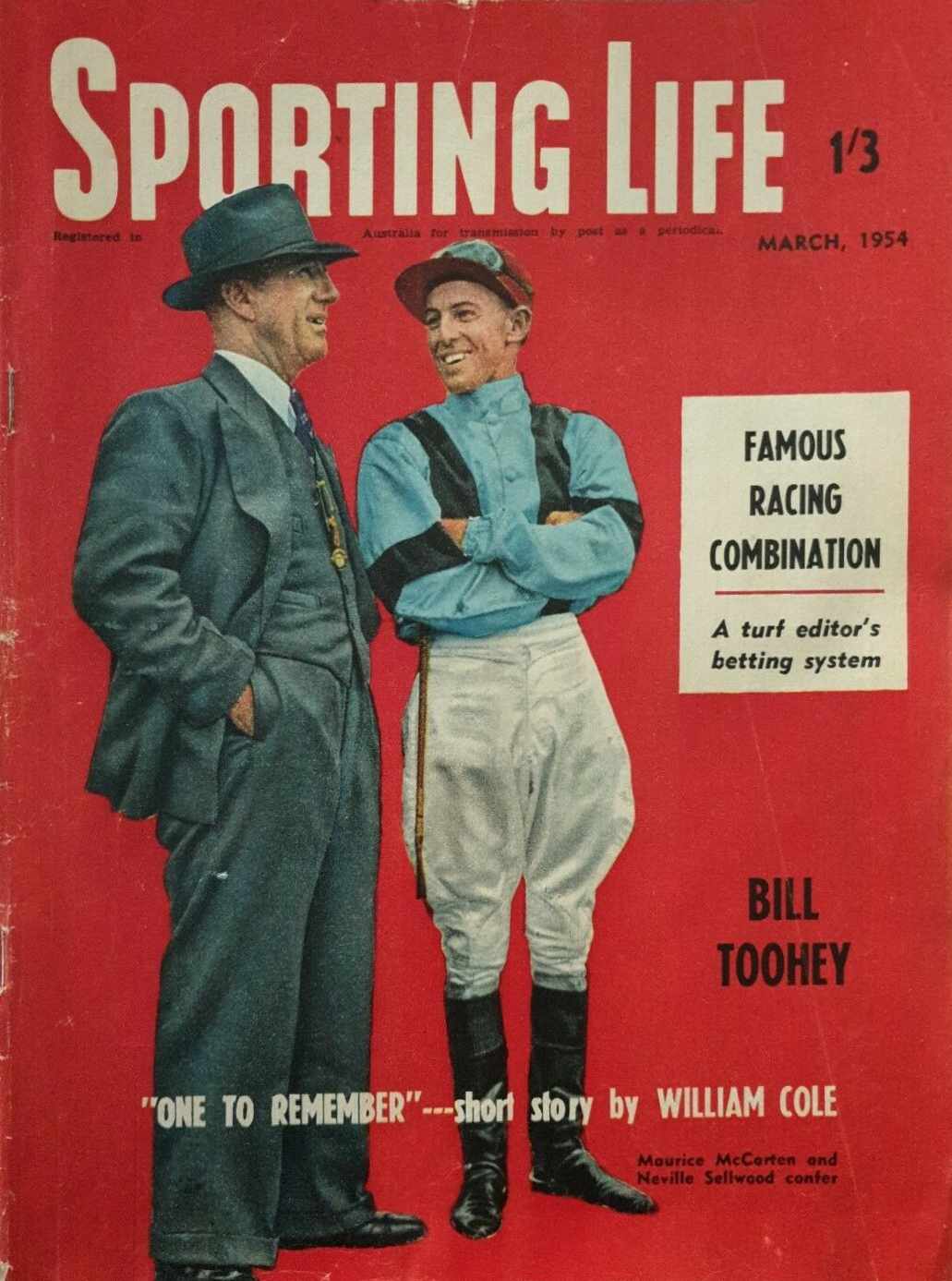 Sporting Life (ANL, 1946 series) March 1954 (March 1954)