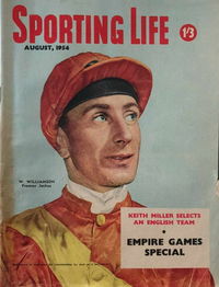 Sporting Life (ANL, 1946 series) August 1954 August 1954