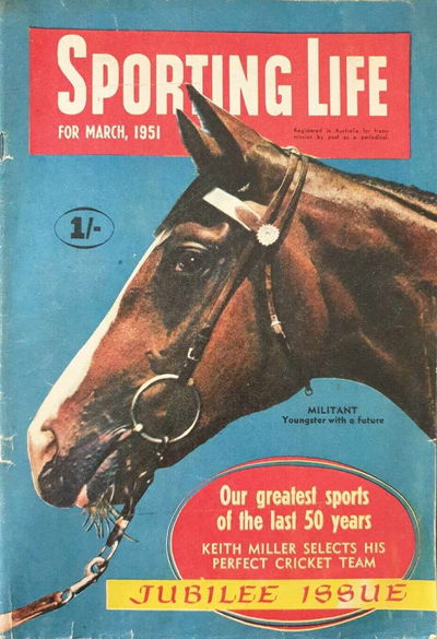 Sporting Life (ANL, 1946 series) March 1951 (March 1951)