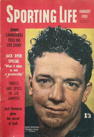 Sporting Life (ANL, 1946 series) August 1951 (August 1951)