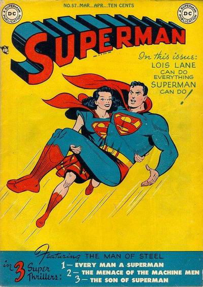 Superman (DC, 1939 series) #57 March-April 1949