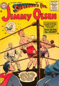 Superman's Pal, Jimmy Olsen (DC, 1954 series)  #11 (March 1956) — T.N.T. Olsen, the Champ!