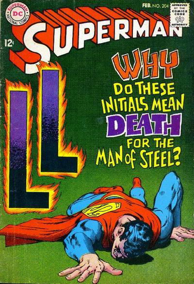 Superman (DC, 1939 series) #204 February 1968