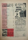 Practical Motorist & Motor Cyclist (Modern Magazines, 1956? series) v1#2 — Contents November 1956 (page 1)