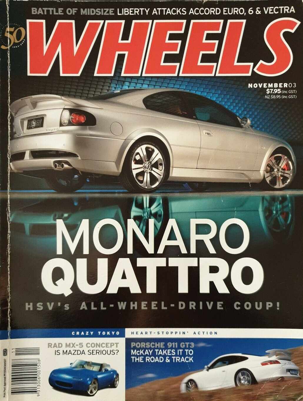 Wheels (ACP, 1992? series) November 2003 ([November 2003?])