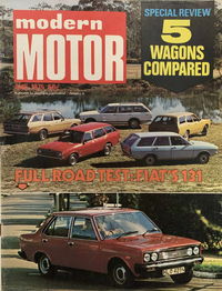 Modern Motor (Modern Magazines, 1976? series) v22#3 August 1975