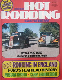 The Australian Hot Rodding Review (Murray, 1977? series) v21#3 October-December 1977