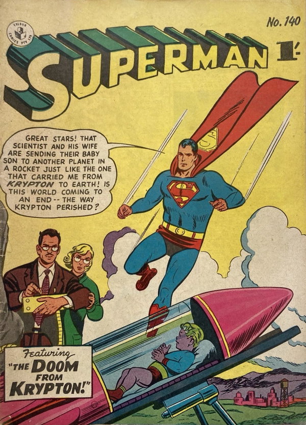 Superman (Colour Comics, 1950 series)  #140 ([March 1959?])