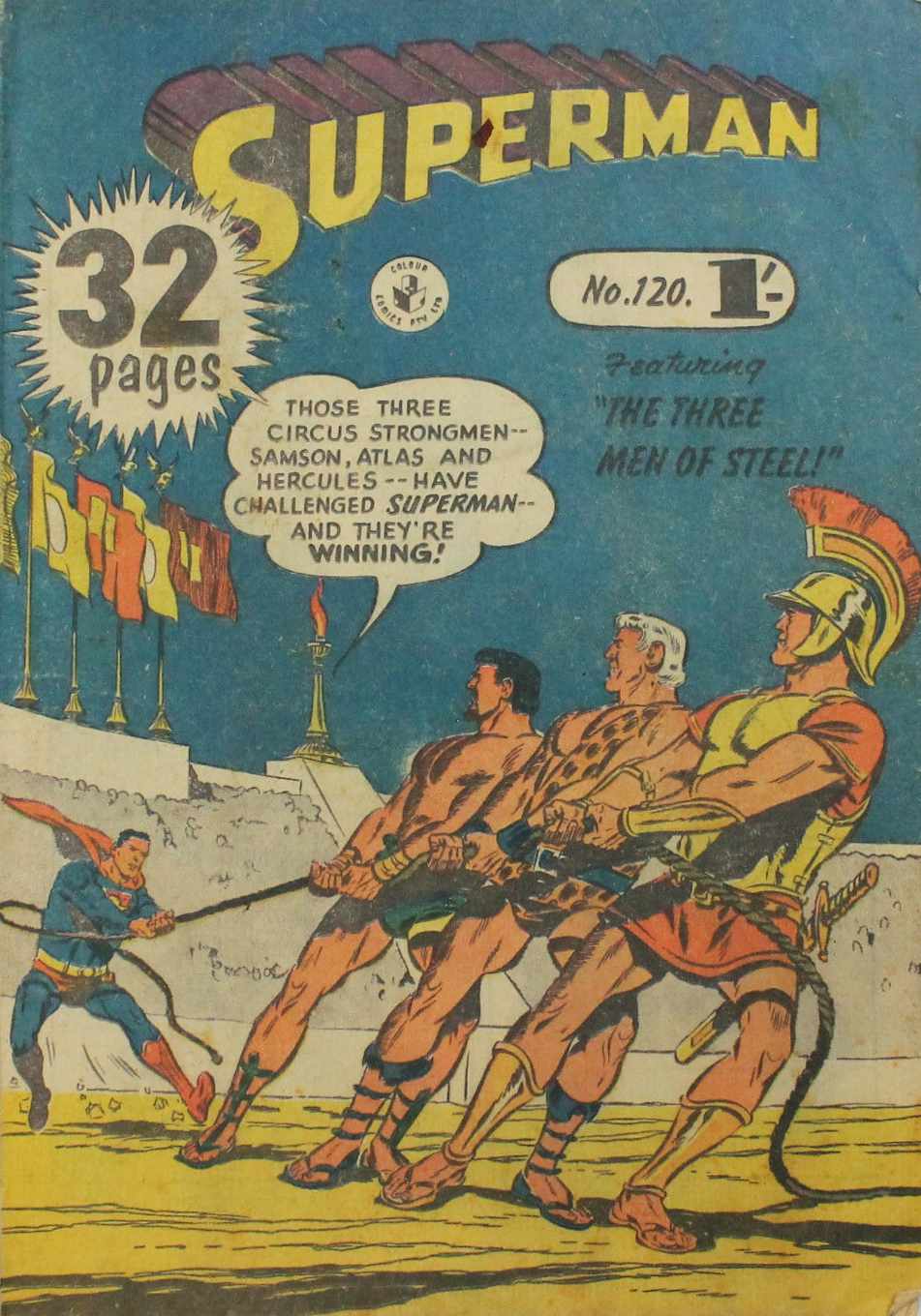 Superman (Colour Comics, 1950 series) #120 ([July 1957])