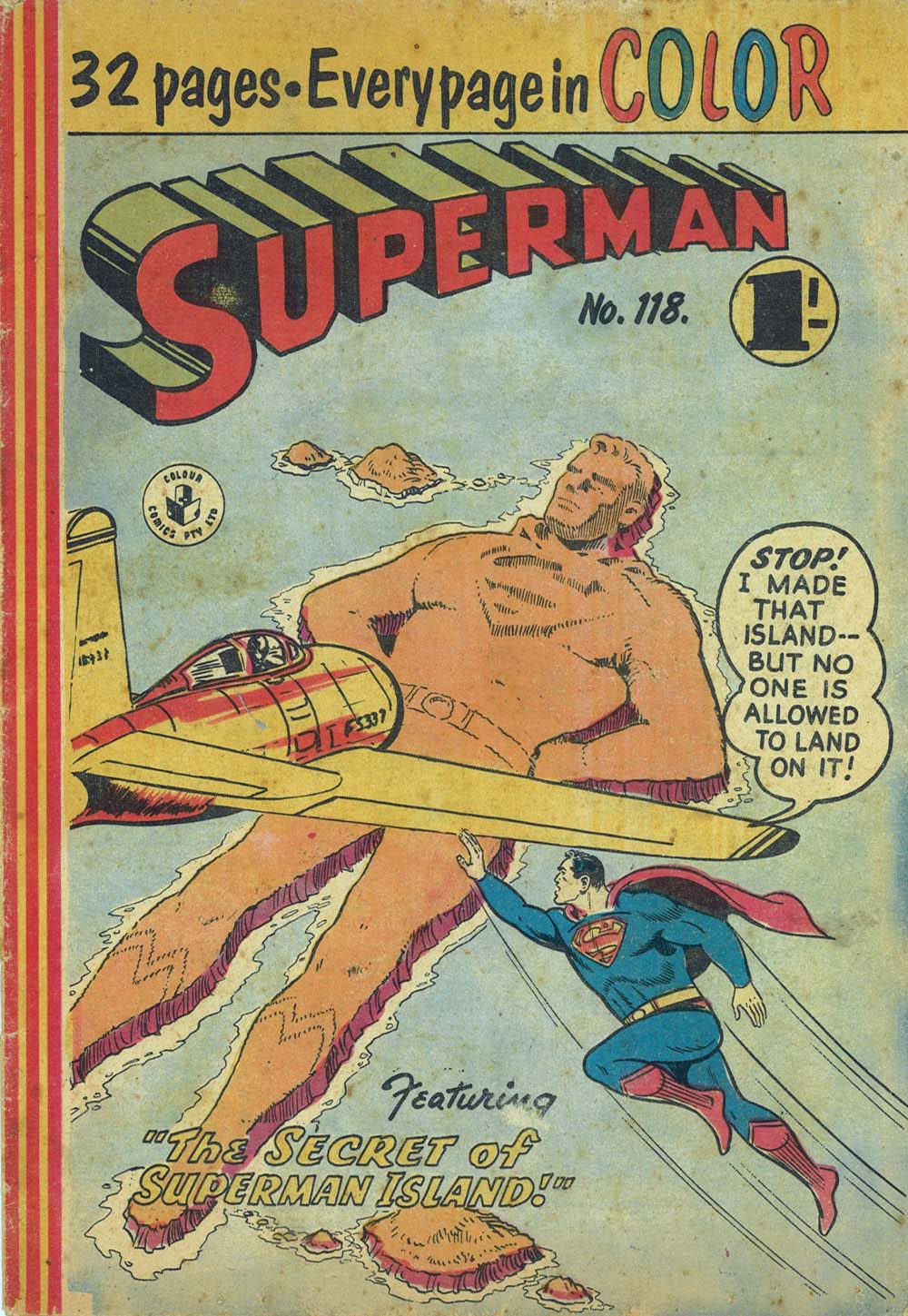 Superman (Colour Comics, 1950 series) #118 ([May 1957])