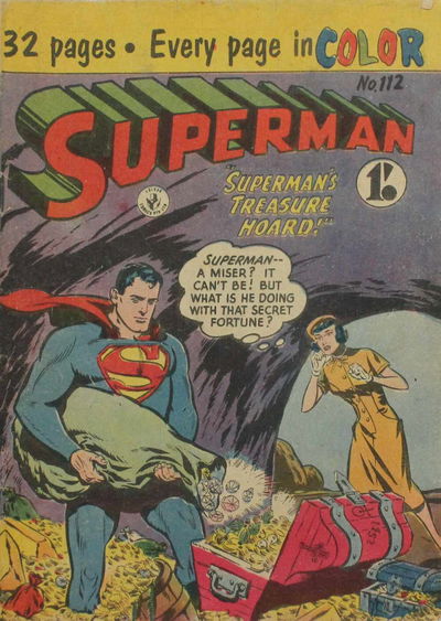 Superman (Colour Comics, 1950 series) #112 [November 1956]