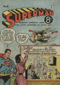 Superman (Colour Comics, 1950 series) #91 [March 1955?]