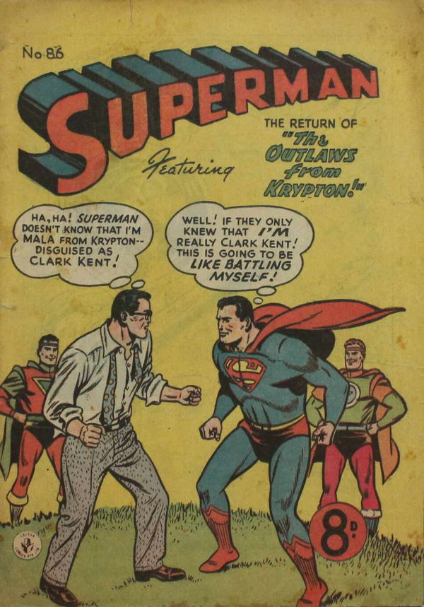 Superman (Colour Comics, 1950 series) #86 ([October 1954])