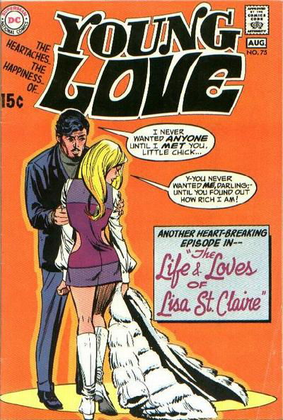 Young Love (DC, 1963 series) #75 July-August 1969