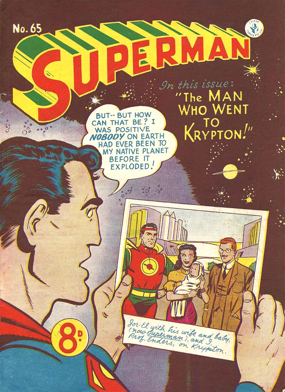 Superman (Colour Comics, 1950 series) #65 ([January 1953])