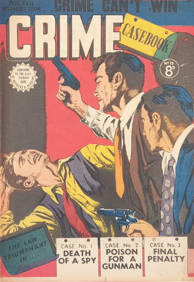 Crime Casebook (Transport, 1953? series) #18 [June 1954?]