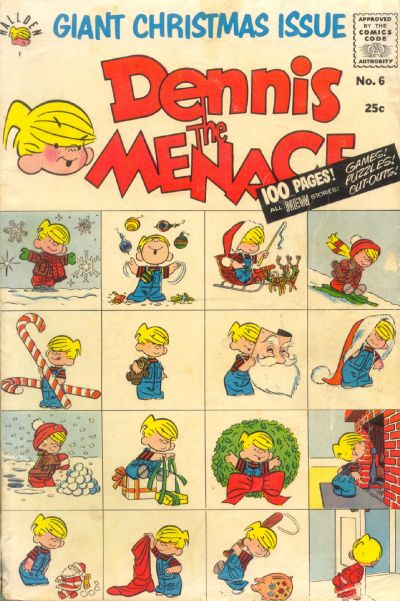 Dennis the Menace Giant  #6 (Winter 1958)
