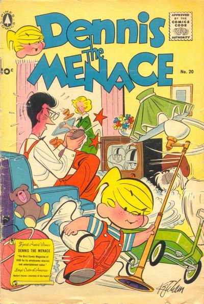Dennis the Menace (Pines, 1953 series) #20 (January 1957)