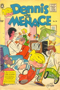 Dennis the Menace (Pines, 1953 series)  #20 (January 1957) — No title recorded