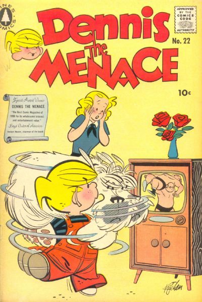 Dennis the Menace (Pines, 1953 series) #22 (May 1957)
