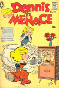 Dennis the Menace (Pines, 1953 series)  #22 (May 1957) — No title recorded