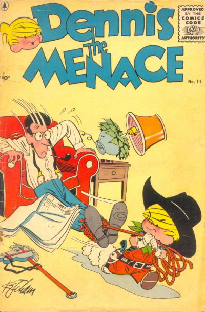 Dennis the Menace (Pines, 1953 series) #15 (March 1956)