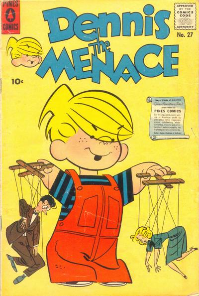 Dennis the Menace (Pines, 1953 series) #27 (March 1958)